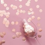 Confetti rose gold