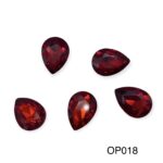 Large teardrop crystals – 5pcs