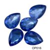 Large teardrop crystals – 5pcs