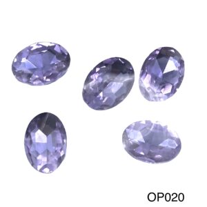 Oval crystals – 5pcs