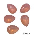 Large teardrop crystals – 5pcs