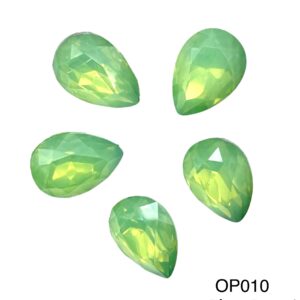 Large teardrop crystals – 5pcs