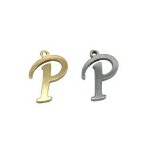 Alphabet charms -  letter P