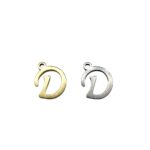 Alphabet charms -  letter D