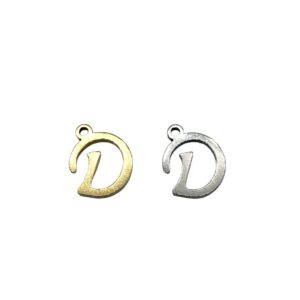 Alphabet charms -  letter D