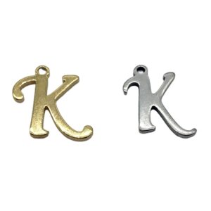 Alphabet charms -  letter K