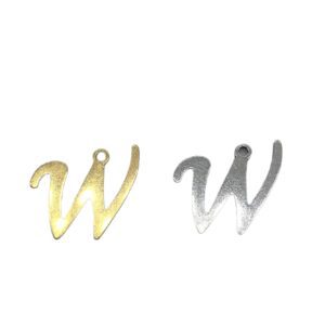 Alphabet charms -  letter W