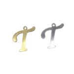 Alphabet charms -  letter T