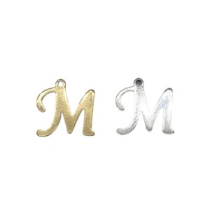Alphabet charms -  letter M