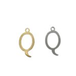 Alphabet charms -  letter Q