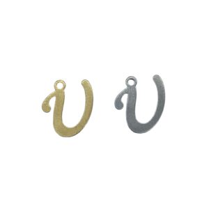 Alphabet charms -  letter U