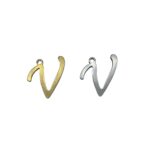 Alphabet charms -  letter V
