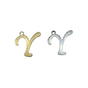 Alphabet charms -  letter Y