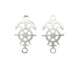 Metal steering wheel jewelry charms (2pics)