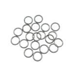 Silver Metal Jump/Connection Rings 20pcs