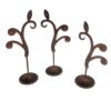 Jewelry metal holder bronze stand