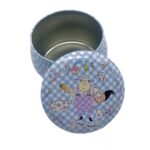 Round metal gift box 07