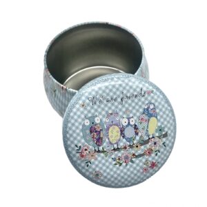 Round metal gift box 01