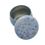 Round metal gift box 08