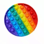 Rainbow Push Pop it Silicone Sensory Fidget Toy Game
