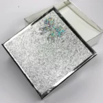 Packaging box – silver square