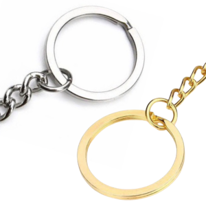 Key ring with chain