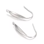 Stainless steel earring hooks