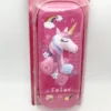 3D unicorn pen case (dark pink)