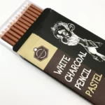 White charcoal pencil pastel 12pcs
