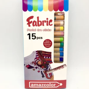 Pastel fabric dye sticks 15pcs