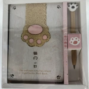 A5 Notebook and pen set (light wood)