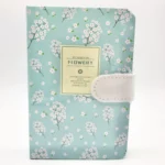 Sky Blue Flowery A6 Notebook