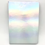 Silver holographic notebook A5