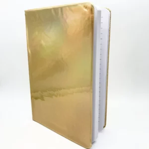 Gold holographic notebook A5