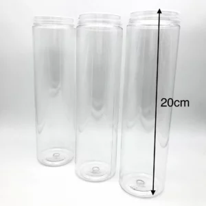 Long clear container