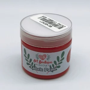 Love Red Fabric Paint 50ml