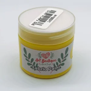 Sun Yellow  Fabric Paint 50ml