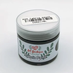 Black Fabric Paint 50ml