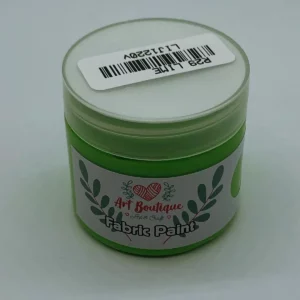 Lime Fabric Paint 50ml