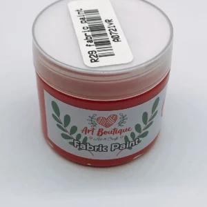 Light Red Fabric Paint 50ml