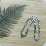 Jewellery silver metal charms 2 pcs