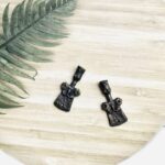 Jewellery metal charms 2pcs