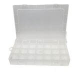 Large clear container box