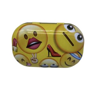 Gift metal box smile face