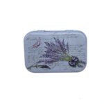 Jewelry metal box lavender 04