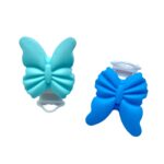 Butterfly silicone teether clips 1pc