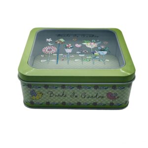 Metal box Birds in garden