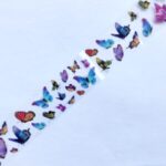 Transfer foil-butterfly fbb74