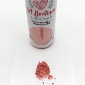 Fluorescent pigment 038 - brick red