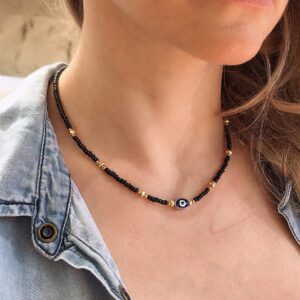 Evil Eye Handmade Choker Necklace 32